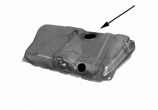 VAN WEZEL 1854083 -  Топливный бак